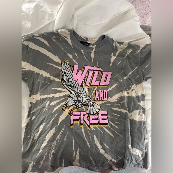 NWOT Zutter Wild and Free tee - Picture 2 of 5